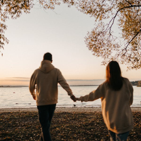 Conchi volviendo a Málaga con Tony